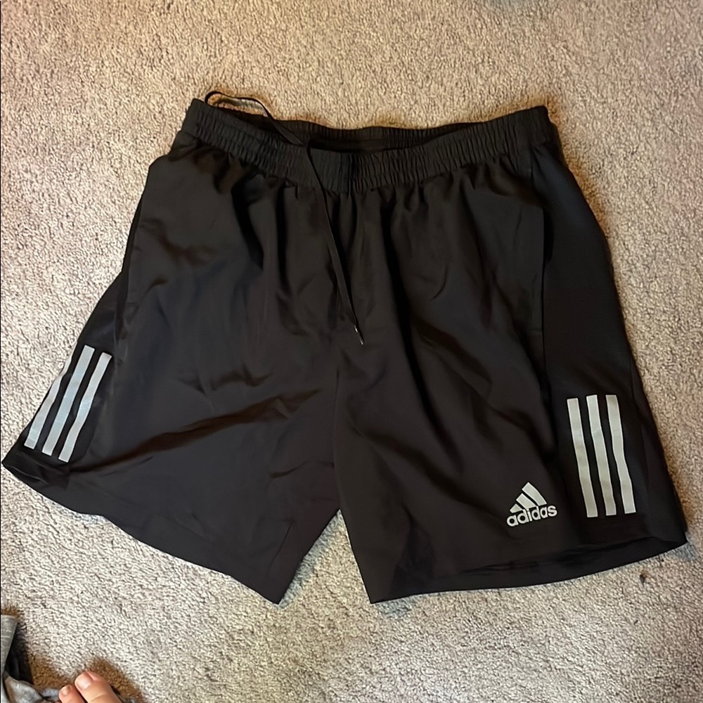 Adidas Men's Black Athletic Shorts